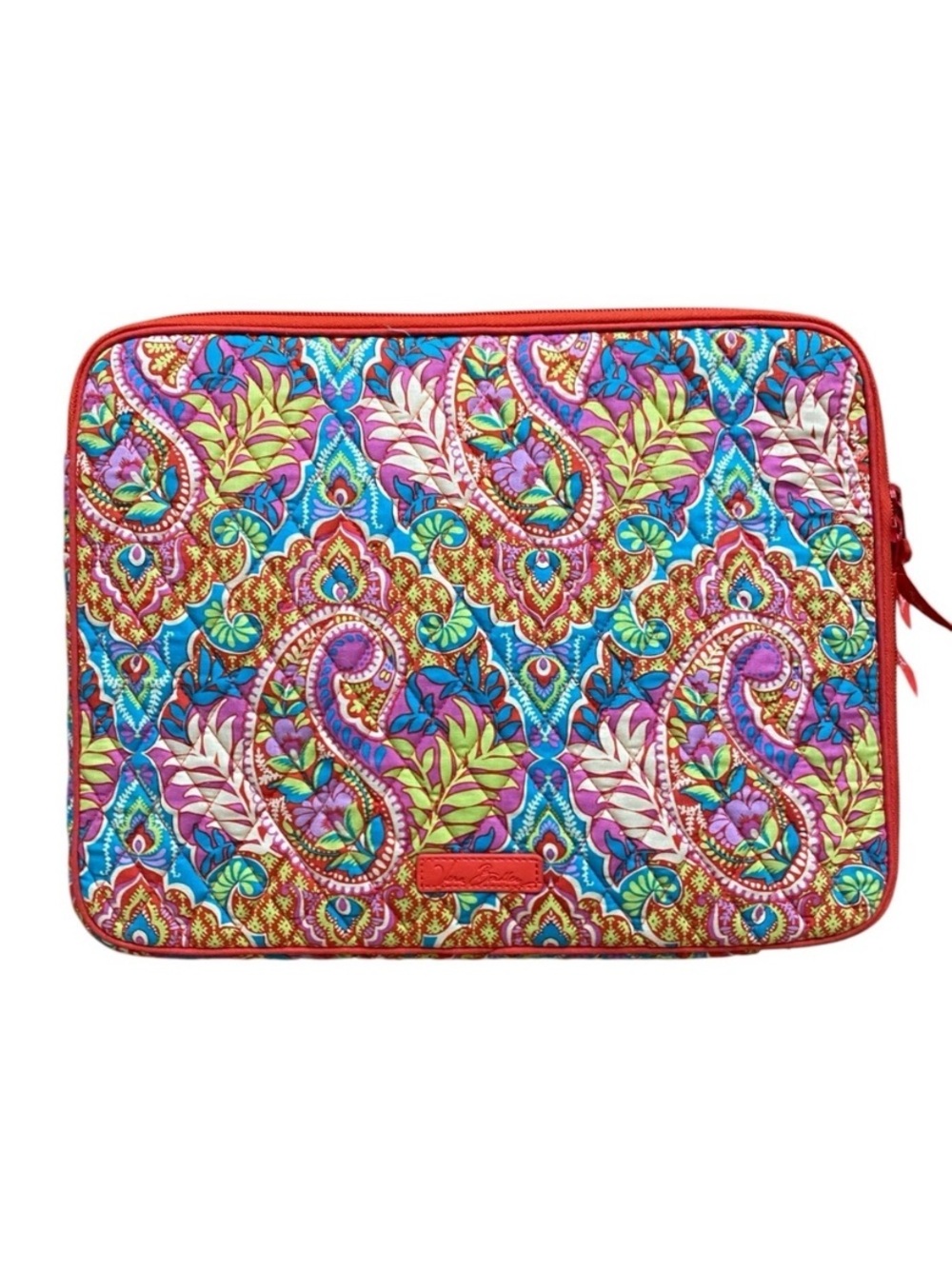 Vera Bradley Paisley In Paradise Modern Zip Laptop Computer Protection Case